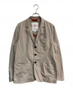 PEUTEREYピューテリー）の古着「ナイロンテーラードジャケット　47261011」｜ベージュ