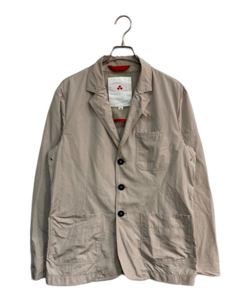 PEUTEREY（ピューテリー）PEUTEREY (ピューテリー) ナイロンテーラードジャケット　47261011 ベージュ サイズ:50の古着・服飾アイテム