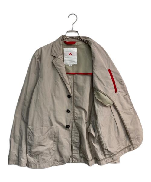 PEUTEREY（ピューテリー）PEUTEREY (ピューテリー) ナイロンテーラードジャケット　47261011 ベージュ サイズ:50の古着・服飾アイテム