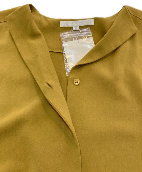 NATURAL BEAUTY（ナチュラルビューティー）NATURAL BEAUTY (ナチュラルビューティー) ノースリーブシャツブラウス　018-9110411 イエロー サイズ:M 未使用品の古着・服飾アイテム