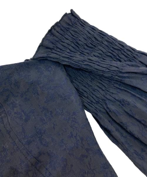 LE CIEL BLEU（ルシェルブルー）LE CIEL BLEU (ルシェルブルー) Shadow Jacquard Cami Top　24A63618 ブラック サイズ:36の古着・服飾アイテム