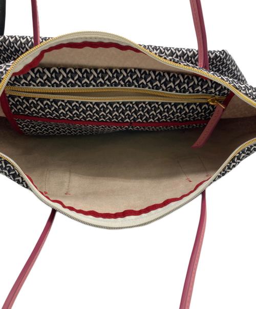 ROBERTA PIERI（ロベルタピエリ）ROBERTA PIERI (ロベルタピエリ) トートバッグ グレー×ピンクの古着・服飾アイテム