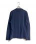 POLO RALPH LAUREN (ポロ・ラルフローレン) レタードカーディガン ネイビー サイズ:M：5000円
