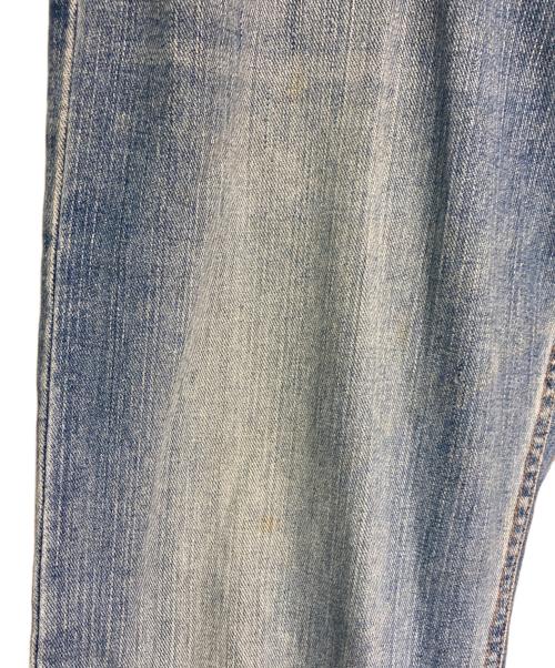 POLO RALPH LAUREN（ポロ・ラルフローレン）POLO RALPH LAUREN (ポロ・ラルフローレン) CLASSIC 867 STRIGHT JEANS ヴィンテージ加工 ブルー サイズ:W32の古着・服飾アイテム