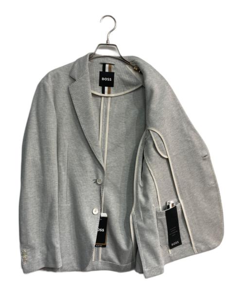 BOSS（ボス）BOSS (ボス) C HANRY J 232 テーラードジャケット　50489396 10248578 グレー サイズ:46の古着・服飾アイテム