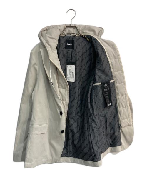 BOSS（ボス）BOSS (ボス) P Hanry Hood Slim Fitジャケット　50482131 10246127 ベージュ サイズ:50の古着・服飾アイテム