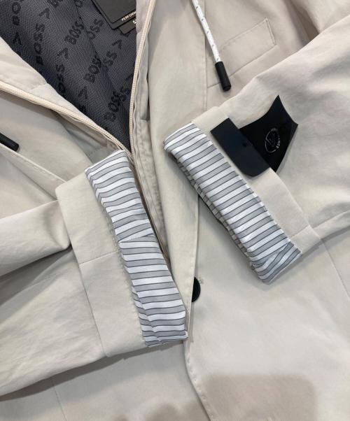 BOSS（ボス）BOSS (ボス) P Hanry Hood Slim Fitジャケット　50482131 10246127 ベージュ サイズ:50の古着・服飾アイテム