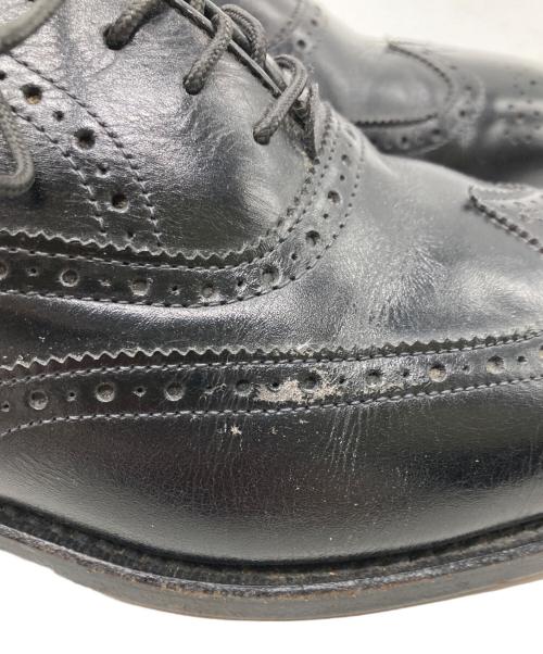 E.T.WRIGHT（イーティーライト）E.T.WRIGHT (イーティーライト) ウィングチップシューズ ブラック サイズ:8 1/2の古着・服飾アイテム