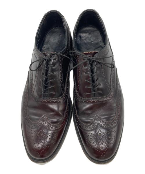 Florsheim（フローシャイム）Florsheim (フローシャイム) ウィングチップシューズ ダークブラウン サイズ:9の古着・服飾アイテム