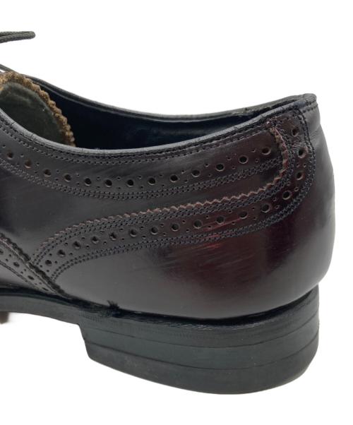 Florsheim（フローシャイム）Florsheim (フローシャイム) ウィングチップシューズ ダークブラウン サイズ:9の古着・服飾アイテム