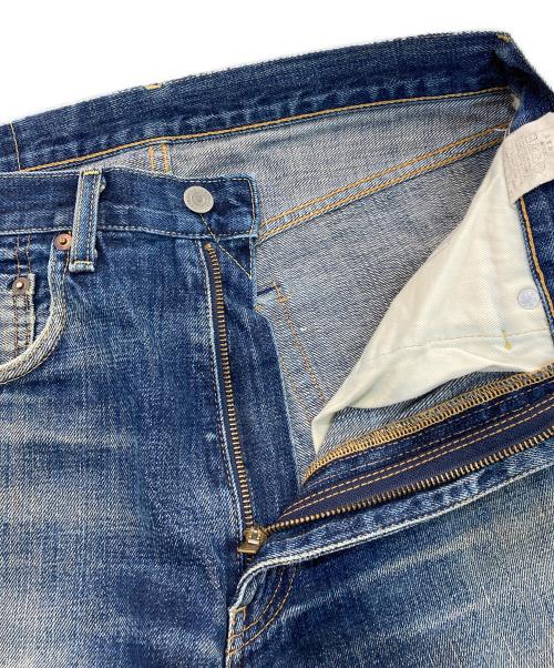 LEVI'S（リーバイス）LEVI'S (リーバイス) 502XXデニムパンツ　日本製 復刻 赤耳 ビッグE ボタン裏J22 インディゴ サイズ:W32L36の古着・服飾アイテム