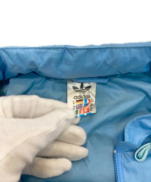 adidas Originals（アディダスオリジナル）adidas Originals (アディダスオリジナル) ナイロンジャケット スカイブルー サイズ:40[US]の古着・服飾アイテム