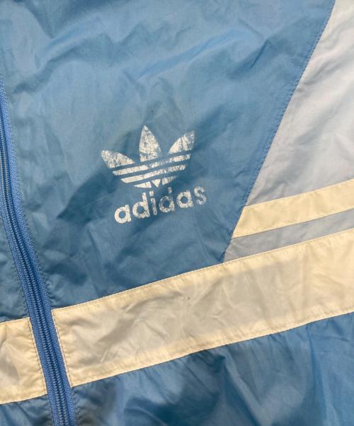 adidas Originals（アディダスオリジナル）adidas Originals (アディダスオリジナル) ナイロンジャケット スカイブルー サイズ:40[US]の古着・服飾アイテム