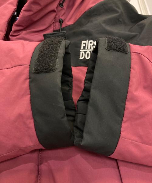 FIRST DOWN（ファーストダウン）FIRST DOWN (ファーストダウン) WRAP DOWN PARKA DICROS　F842502 ボルドー サイズ:Lの古着・服飾アイテム