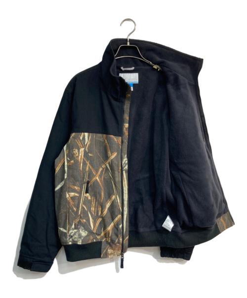 Columbia（コロンビア）Columbia (コロンビア) ロマビスタ スタンドネック ジャケット　XM5673 ブラック×ブラウン サイズ:Mの古着・服飾アイテム