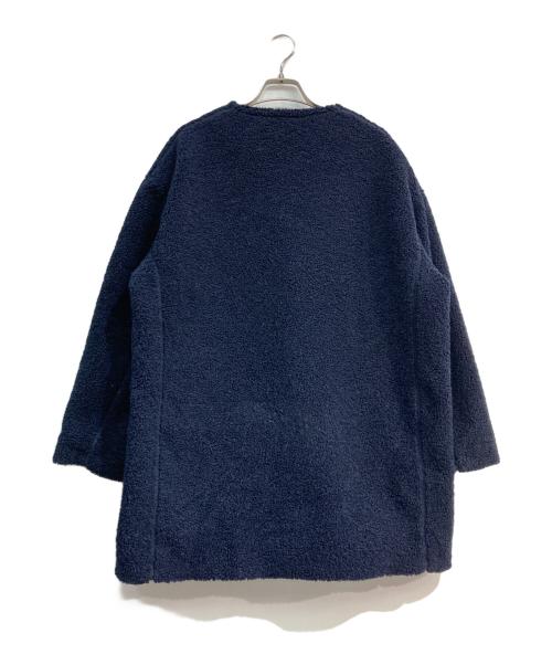 IENA（イエナ）IENA (イエナ) ECOPEL ボアハーフコート ネイビー サイズ:38の古着・服飾アイテム