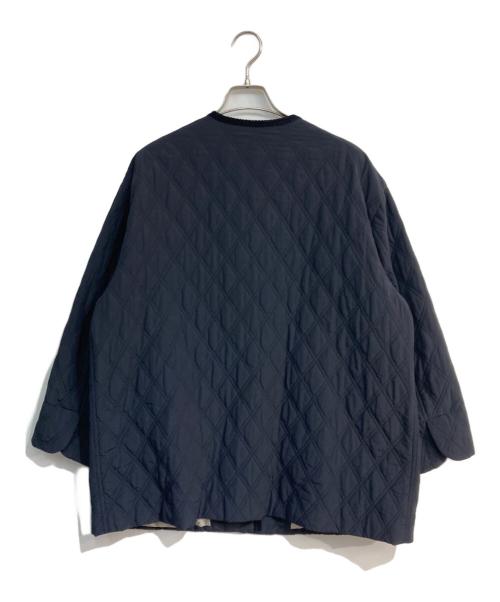 IENA LA BOUCLE（イエナ ラ ブークル）IENA LA BOUCLE (イエナ ラ ブークル) ナイロンキルティングブルゾン　21011914147030 ネイビー サイズ:38の古着・服飾アイテム