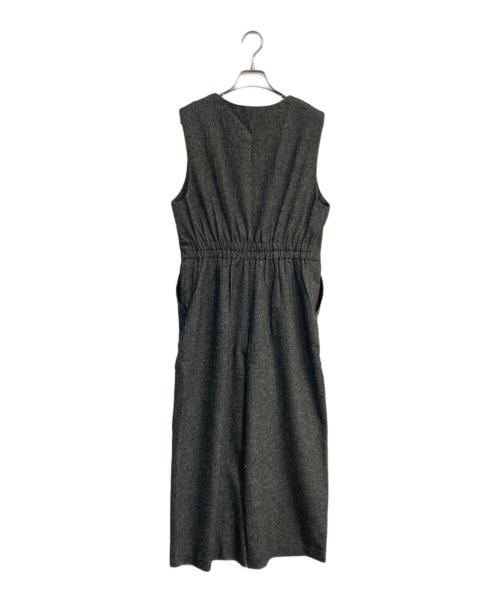 URBAN RESEARCH DOORS（アーバンリサーチドアーズ）URBAN RESEARCH DOORS (アーバンリサーチドアーズ) ツイードオールインワン　DR47-26W203 グレー サイズ:Sの古着・服飾アイテム