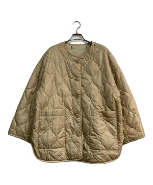 FRAMeWORK（フレームワーク）FRAMeWORK (フレームワーク) キルティング×ボア 2WAYジャケット　21011220101140 ベージュ サイズ:38の古着・服飾アイテム