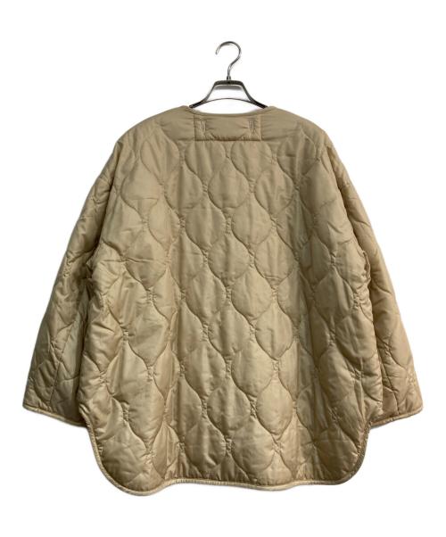 FRAMeWORK（フレームワーク）FRAMeWORK (フレームワーク) キルティング×ボア 2WAYジャケット　21011220101140 ベージュ サイズ:38の古着・服飾アイテム