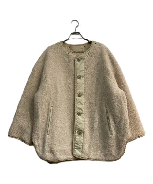 FRAMeWORK（フレームワーク）FRAMeWORK (フレームワーク) キルティング×ボア 2WAYジャケット　21011220101140 ベージュ サイズ:38の古着・服飾アイテム