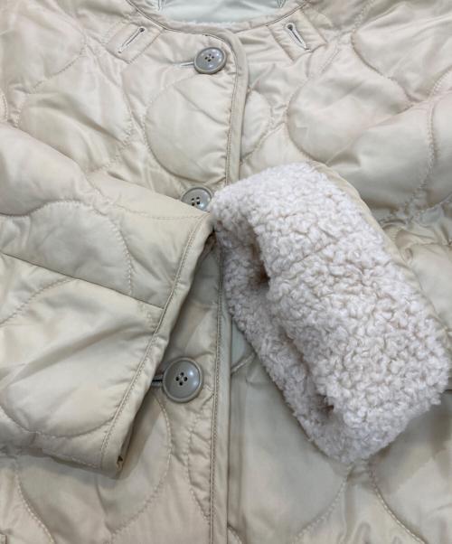 FRAMeWORK（フレームワーク）FRAMeWORK (フレームワーク) キルティング×ボア 2WAYジャケット　21011220101140 ベージュ サイズ:38の古着・服飾アイテム