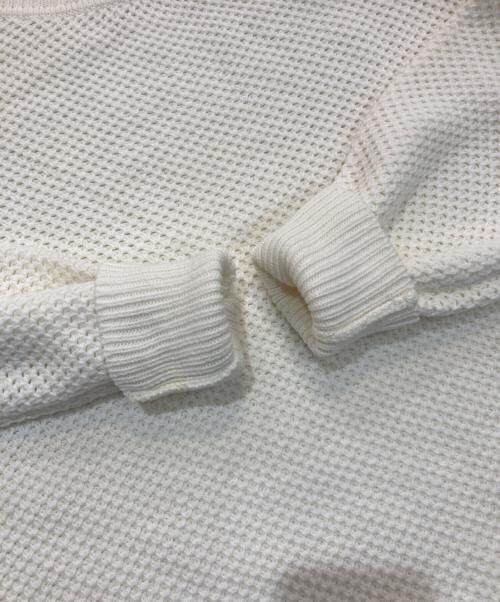 Spick and Span（スピック＆スパン）Spick and Span (スピックアンドスパン) タック編みオーバサイズニット　24080200508010 アイボリー サイズ:Freeの古着・服飾アイテム