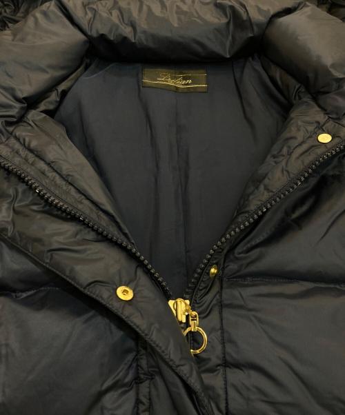 Leilian（レリアン）Leilian (レリアン) フーデットダウンコート　LR-14506 ネイビー サイズ:9の古着・服飾アイテム