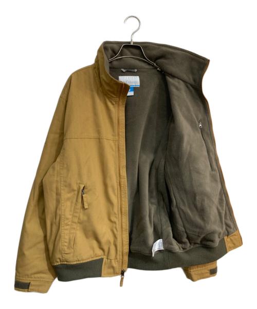 Columbia（コロンビア）Columbia (コロンビア) ロマビスタスタンドネックジャケット　XM5673 ベージュ サイズ:Lの古着・服飾アイテム