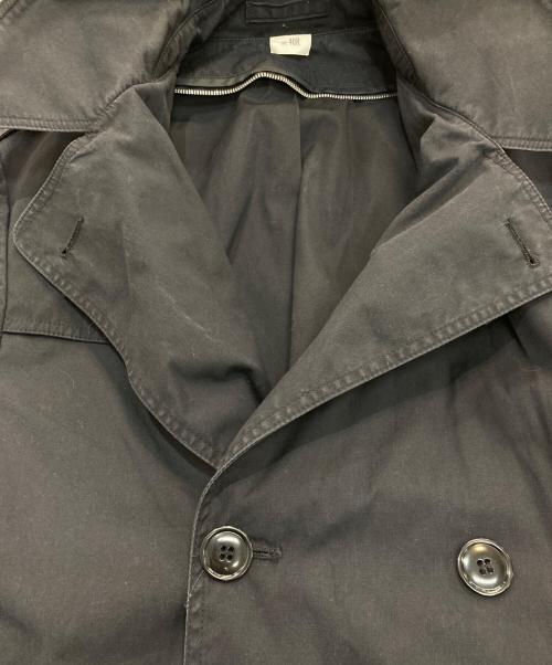 U'S NAVY（ユーエスネイビー）U'S NAVY (ユーエスネイビー) トレンチコート ブラック サイズ:40Rの古着・服飾アイテム