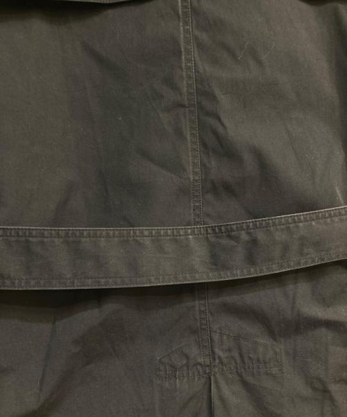 U'S NAVY（ユーエスネイビー）U'S NAVY (ユーエスネイビー) トレンチコート ブラック サイズ:40Rの古着・服飾アイテム