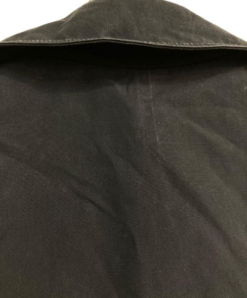 U'S NAVY（ユーエスネイビー）U'S NAVY (ユーエスネイビー) トレンチコート ブラック サイズ:40Rの古着・服飾アイテム