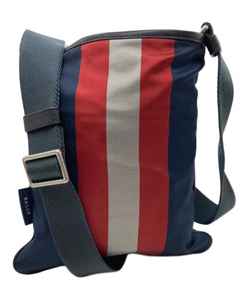 BALLY（バリー）BALLY (バリー) 斜めがけショルダーバッグ ネイビーの古着・服飾アイテム
