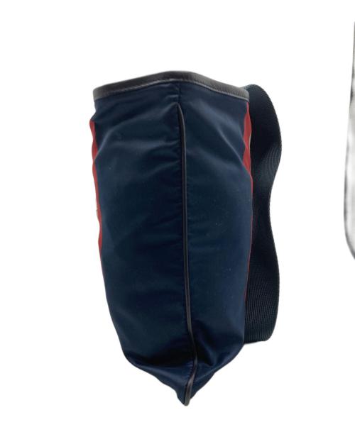 BALLY（バリー）BALLY (バリー) 斜めがけショルダーバッグ ネイビーの古着・服飾アイテム
