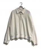 GALLARDA GALANTEガリャルダガランテ）の古着「裏毛ラガーシャツ　GGZ1042506A0002」｜ホワイト