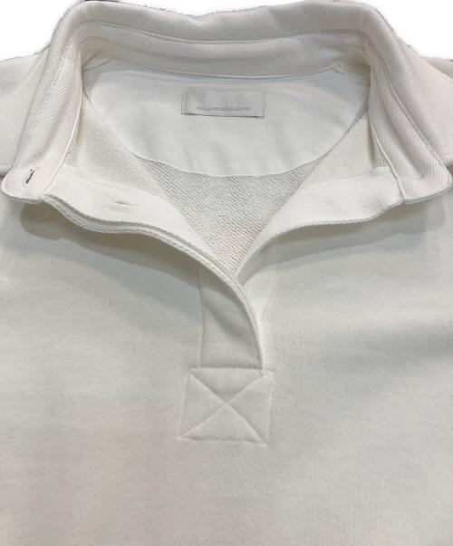 GALLARDA GALANTE（ガリャルダガランテ）GALLARDA GALANTE (ガリャルダガランテ) 裏毛ラガーシャツ　GGZ1042506A0002 ホワイト サイズ:Freeの古着・服飾アイテム