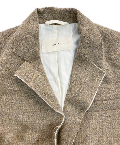 TODAYFUL（トゥデイフル）TODAYFUL (トゥデイフル) Cutoff Wool Jacket カーキ サイズ:38の古着・服飾アイテム