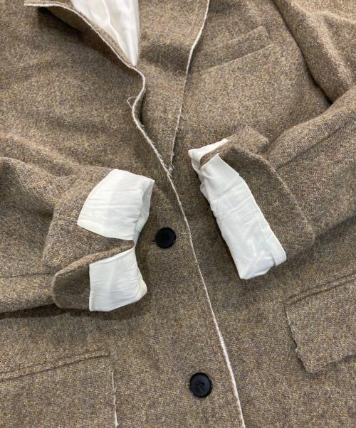 TODAYFUL（トゥデイフル）TODAYFUL (トゥデイフル) Cutoff Wool Jacket カーキ サイズ:38の古着・服飾アイテム
