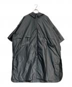 SPECCHIOスペッチオ）の古着「シャンブレータフタ フーデットフィールドコート/ビッグシルエット」｜グレー
