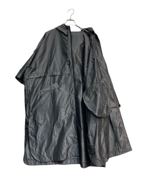 SPECCHIO（スペッチオ）SPECCHIO (スペッチオ) シャンブレータフタ フーデットフィールドコート/ビッグシルエット グレー サイズ:Lの古着・服飾アイテム