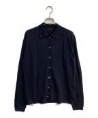 L'appartementアパルトモン）の古着「Cashmere Silk Knit Pullover　23080560201130」｜ブラック
