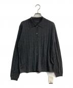 L'appartementアパルトモン）の古着「Cashmere Silk Knit Pullover　23080560201130」｜グレー