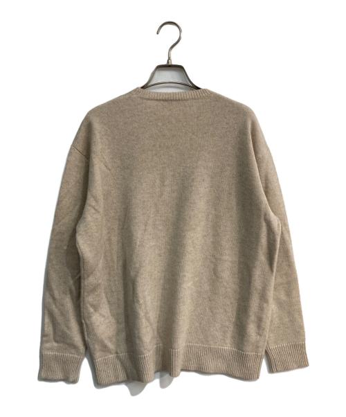 MaxMara（マックスマーラ）MaxMara (マックスマーラ) Plata カシミヤ混 セーター 1951　2421366222 ベージュ サイズ:Sの古着・服飾アイテム