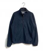 UNIVERSAL PRODUCTS.×1LDKユニバーサルプロダクツ×ワンエルディーケー）の古着「HALF ZIP PULL OVER FLEECE　244-60101」｜ネイビー
