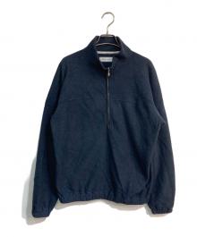 UNIVERSAL PRODUCTS.×1LDK（ユニバーサルプロダクツ×ワンエルディーケー）の古着「HALF ZIP PULL OVER FLEECE　244-60101」｜ネイビー
