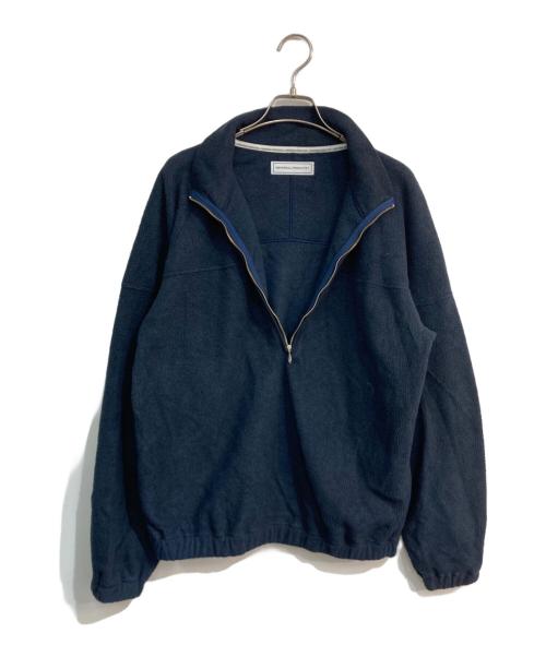UNIVERSAL PRODUCTS.（ユニバーサルプロダクツ）UNIVERSAL PRODUCTS. (ユニバーサルプロダクツ) 1LDK (ワンエルディーケー) HALF ZIP PULL OVER FLEECE　244-60101 ネイビー サイズ:2の古着・服飾アイテム