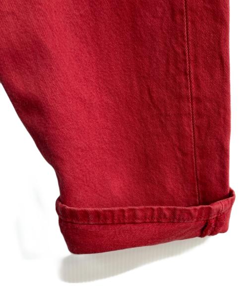 LEVI'S（リーバイス）LEVI'S (リーバイス) 後染め501デニムパンツ　 00'S USA製　6501 0680 レッド サイズ:W32L32の古着・服飾アイテム