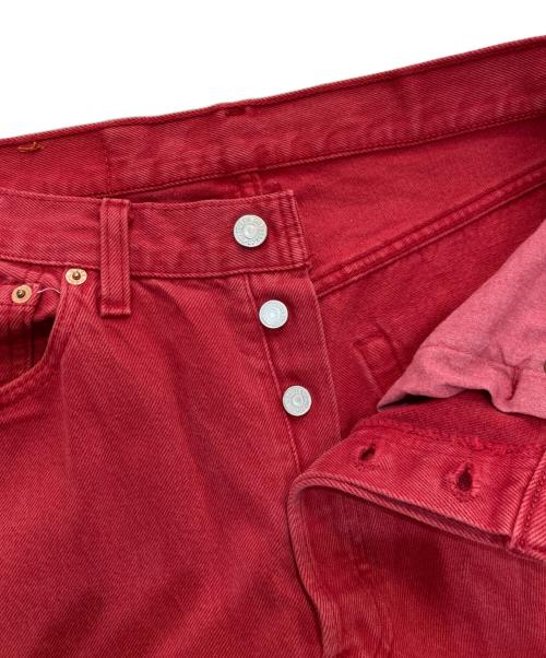 LEVI'S（リーバイス）LEVI'S (リーバイス) 後染め501デニムパンツ　 00'S USA製　6501 0680 レッド サイズ:W32L32の古着・服飾アイテム