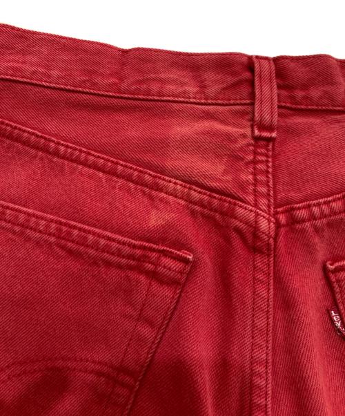 LEVI'S（リーバイス）LEVI'S (リーバイス) 後染め501デニムパンツ　 00'S USA製　6501 0680 レッド サイズ:W32L32の古着・服飾アイテム
