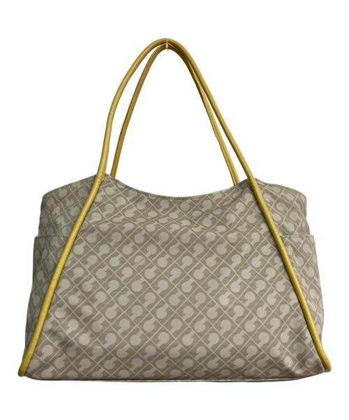 GHERARDINI（ゲラルディーニ）GHERARDINI (ゲラルディーニ) ソフティトートバッグ ベージュ×イエローの古着・服飾アイテム